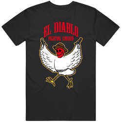 Talladega Nights El Diablo Graphic Black Tee Unisex Film Merch T Shirt