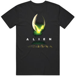 Alien Sci Fi Cult Movie Graphic Black Tee Unisex Film Merch T Shirt