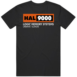 2001 A Space Odyssey Hal 9000 Graphic Black Tee Unisex Film Merch T Shirt