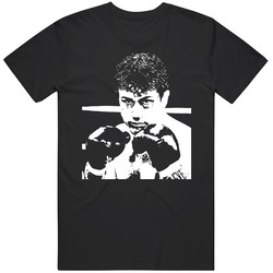 Raging Bull Robert Deniro Movie Graphic Black Tee Unisex Film Merch T Shirt