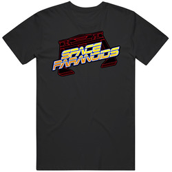 Space Paranoids Video Game Tron Graphic Black Tee Unisex Film Merch T Shirt