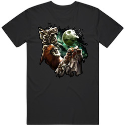 Three Wolf Moons Ewok Funny Graphic Black Tee Unisex Film Merch T Shirt