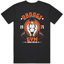 Clockwork Orange T-shirt Gym Tee Movie Graphic Black Tee Unisex Film Merch T Shirt