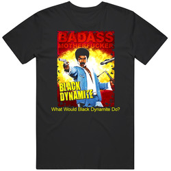 Black Dynamite Wwbdd Graphic Black Tee Unisex Film Merch T Shirt