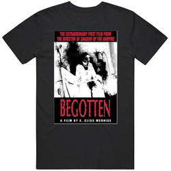 Begotten Cool Vintage 90's Movie  Fan Graphic Black Tee Unisex Film Merch T Shirt