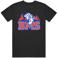 Blue Mountain Bms Graphic Black Tee Unisex Film Merch T Shirt