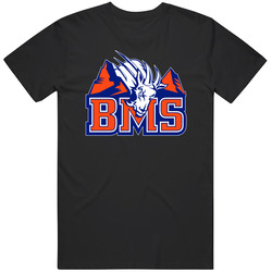 Bms-b200 Graphic Black Tee Unisex Film Merch T Shirt