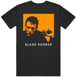 Cool Blade Runner Harrison Ford Cult Clasic Graphic Black Tee Unisex Film Merch T Shirt