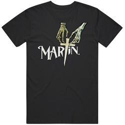 George A Romero's Martin Horror Movie Graphic Black Tee Unisex Film Merch T Shirt