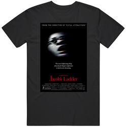 Jacob's Ladder Cool Vintage 90's Movie  Fan Graphic Black Tee Unisex Film Merch T Shirt