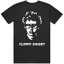 Napoleon Dynamite Silhouette Face Graphic Black Tee Unisex Film Merch T Shirt