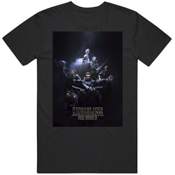 Kingsglaive Final Fantasy Xv Video Game Movie Graphic Black Tee Unisex Film Merch T Shirt