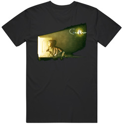 Coraline Movie Graphic Black Tee Unisex Film Merch T Shirt