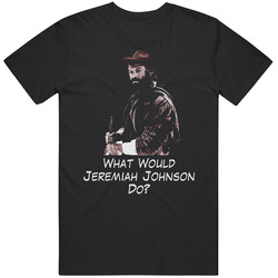 Jeremiah Johnson Wwd Robert Redford Movie Graphic Black Tee Unisex Film Merch T Shirt