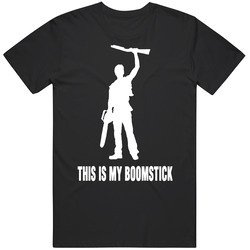 Evil Dead Horror Movie This Is My Boomstick Funny Graphic Black Tee Unisex Film Merch T Shirt