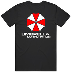 Resident Evil Umbrella Corporation Graphic Black Tee Unisex Film Merch T Shirt