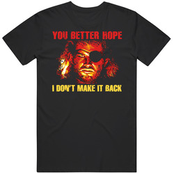 Snake Plissken Graphic Black Tee Unisex Film Merch T Shirt