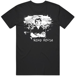 Patrick Swayze Road House Graphic Black Tee Unisex Film Merch T Shirt