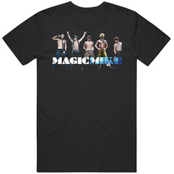 Magic Mike Movie Graphic Black Tee Unisex Film Merch T Shirt
