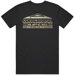 Goodfellas Copacabana Graphic Black Tee Unisex Film Merch T Shirt