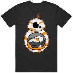 Bb Atsume Graphic Black Tee Unisex Film Merch T Shirt