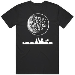 Mystery Science Theatre 3000 Movie Graphic Black Tee Unisex Film Merch T Shirt