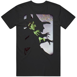 The Wizard Of Oz Witch Graphic Black Tee Unisex Film Merch T Shirt