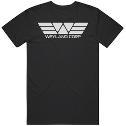 Weyland Corp Prometheus Movie Alien Graphic Black Tee Unisex Film Merch T Shirt