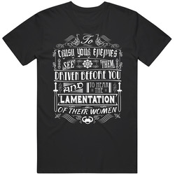 Conan Graphic Black Tee Unisex Film Merch T Shirt