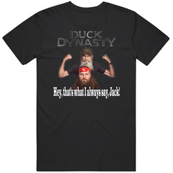 New Duck Dynasty Graphic Black Tee Unisex Film Merch T Shirt