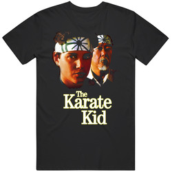 Karate Kid Movie Graphic Black Tee Unisex Film Merch T Shirt