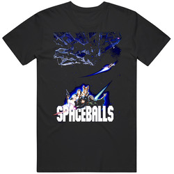 Spaceballs Classic Retro Movie Graphic Black Tee Unisex Film Merch T Shirt