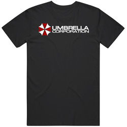 Umbrella Corporation Black Zombie Graphic Black Tee Unisex Film Merch T Shirt
