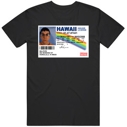 Cult Classic Mclovin Driver License Superbad Movie Fan Graphic Black Tee Unisex Film Merch T Shirt