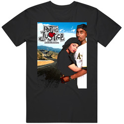 Poetic Justice Movie Graphic Black Tee Unisex Film Merch T Shirt