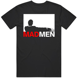 Mad Men Jon Hamm Tv Show Black Classic Television TV Show T Shirt