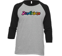 The Doodlebops Fictional Group Favorite Tv Show Fan Raglan Classic Television TV Show Raglan 3/4 Sleeve Shirt The Doodlebops Fictional Group Favorite Tv Show Fan Raglan Classic Television TV Show Raglan 3/4 Sleeve Shirt