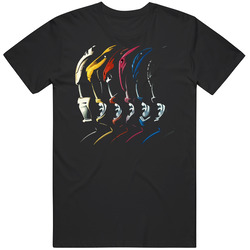 Mighty Morphin Power Rangers Tv Show Classic Television TV Show T Shirt