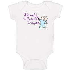 Harold And The Purple Crayon Tv Show Fan Classic Television TV Show Baby One Piece