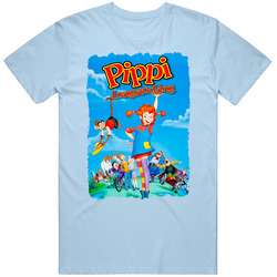 Pippi Longstocking Retro Tv Classic Television TV Show T Shirt