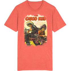 The Cisco Kid 60s Tv Series Show Worn Look Vintage Unisex Classic Television TV Show T Shirt
