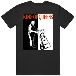 King Of Queens Comedy Funny Kevin James Classic Television TV Show T Shirt