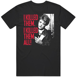 I Killed Them All Jessica Fletcher Murder She Wrote Funny Retro Tv Show Fan Classic Television TV Show T Shirt