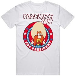 Yosemite Sam Looney Tunes For President Tv Show Villain Fan Classic Television TV Show T Shirt