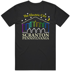 The Electric City Scranton Pennsylvania The Office Tv Show Fan Classic Television TV Show T Shirt