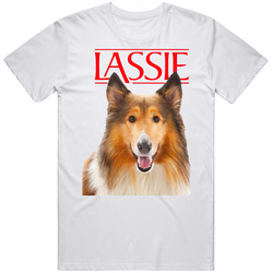 Lassie Retro Tv Series Dog Classic Television TV Show T Shirt
