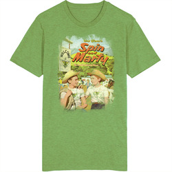 The Adventures Of Spin And Marty 60s Tv Series Show Worn Look Vintage Unisex Classic Television TV Show T Shirt