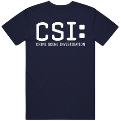 Csi Crime Scene Investigation 2000s Tv Show Fan Logo Classic Television TV Show T Shirt