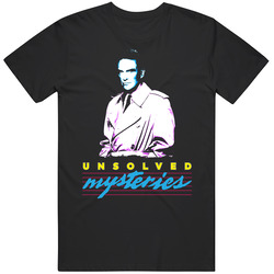 Unsolved Mysteries Robert Stack Retro 80s 90s Crime Mystery Tv Show Classic Television TV Show T Shirt