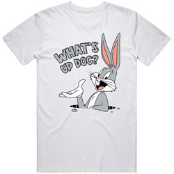 Whats Up Doc Funny Bugs Bunny Classic Television TV Show T Shirt
